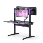 RSPGAME G Series Ergonomic Gaming Desk with Monitor Stand-0