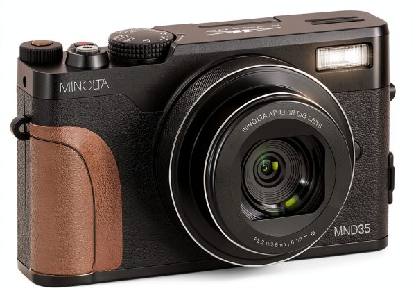 Minolta MND35 64MP 4K Video Digital Camera Black-1