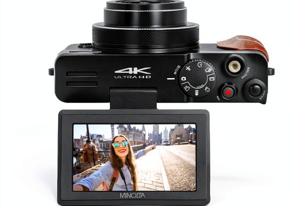 Minolta MND35 64MP 4K Video Digital Camera Black-4