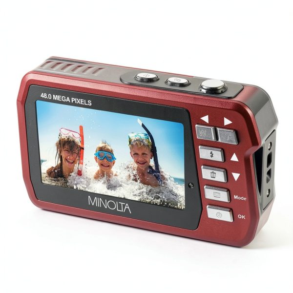 Minolta Waterproof Digital Camera 48 Megapixel 4K Video-2