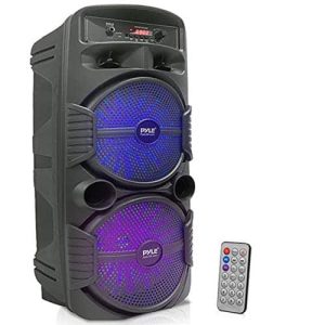Bluetooth Portable PA Speaker Karaoke Party Audio Battery-0