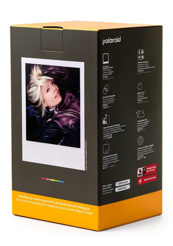 Polaroid Flip Instant Camera Hyperfocal Lens Sonar Autofocus-11