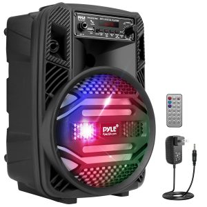 Pyle Bluetooth Speaker 300 Watt Portable Karaoke PA System-0