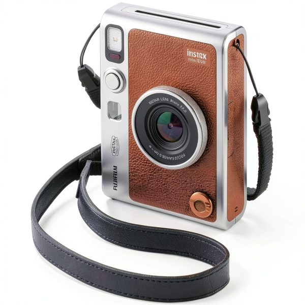 Fujifilm Instax Mini EVO Instant Camera Black Brown 20 Films-7