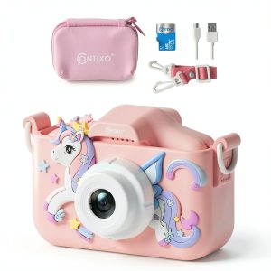 Contixo KC3 Kids Camera 1080P Video Selfie Camera Puzzle-0
