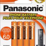 Panasonic Rechargeable AAA Phone Batteries Ni-MH DECT 6.0-0