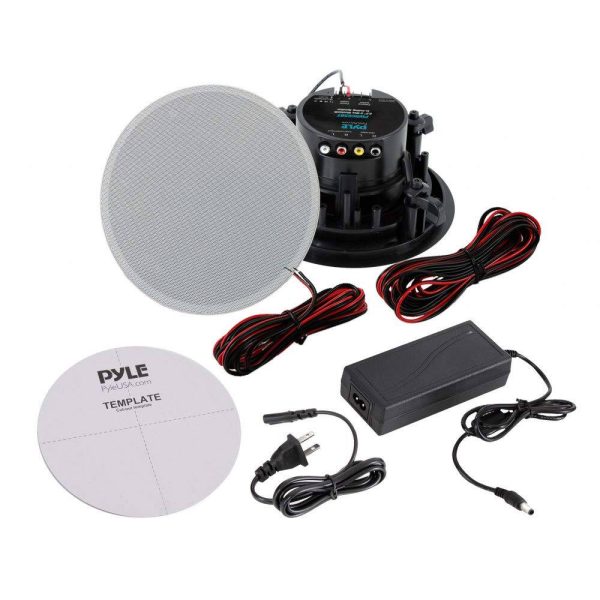 Pyle In Wall Ceiling Speakers Bluetooth Wireless Slim-1
