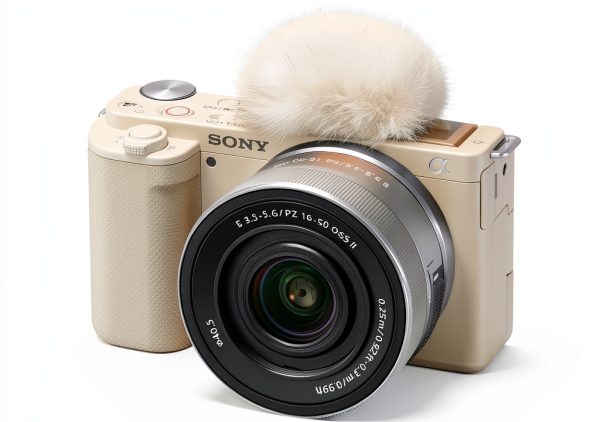 Sony Alpha ZVE10 APS C Content Creator Camera Black White-1