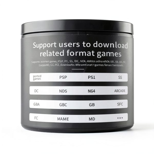 Portable Retro Game Console with RGB Lights 5000 Games-3