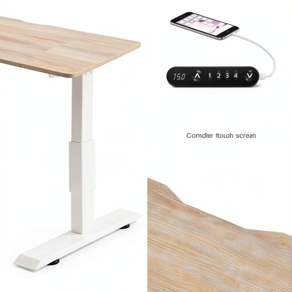 Kadyn Electric Standing Desk Adjustable Height Home Office-4