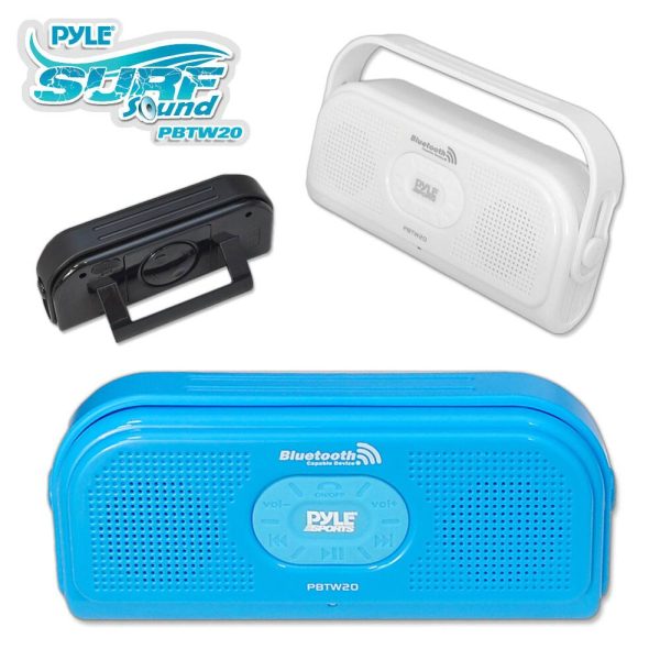 Pyle IPX7 Waterproof Bluetooth Speaker Portable Shower Music-3