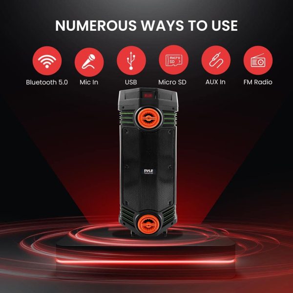 Pavo Wireless Karaoke PA Speaker 300W BT Recording Talk Over-2
