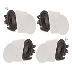Pyle 8 Inch Bluetooth Ceiling Speakers Wireless Home Audio-0