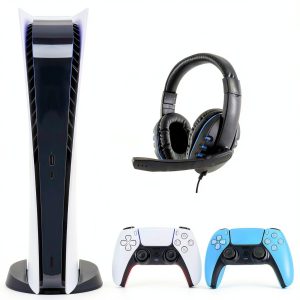 PlayStation 5 Digital Console DualSense Controller Headset-0
