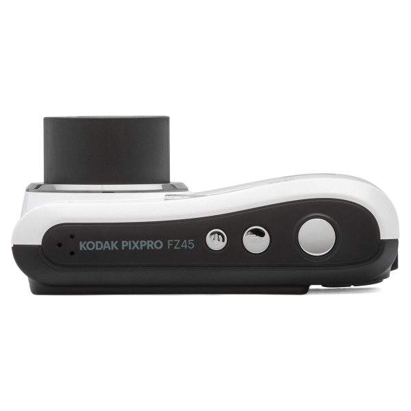 Kodak PIXPRO FZ45 16.4 Megapixel Compact Camera White-4