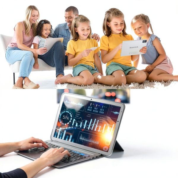 Kimlok Android 14 Tablet 10 Inch 128GB 5G WiFi Keyboard-7