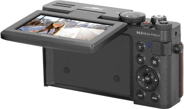 Minolta MND35 64MP 4K Video Digital Camera Black-9