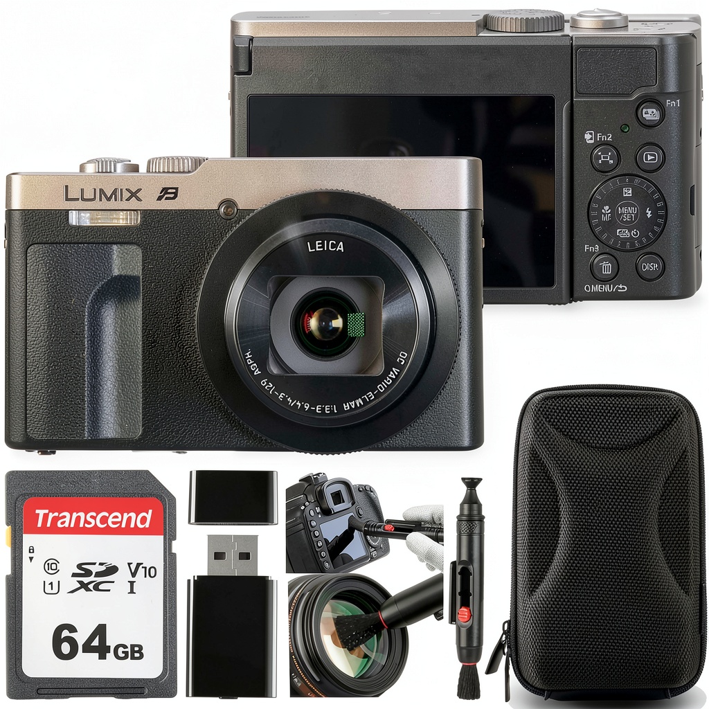 Panasonic Lumix ZS99 digital camera showing 30X zoom capability