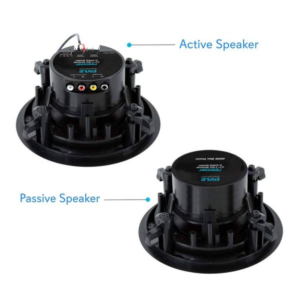 Pyle In Wall Ceiling Speakers Bluetooth Wireless Slim-2