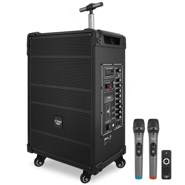 Pavo 800W 12 Inch Wireless Bluetooth Speaker Karaoke System-0