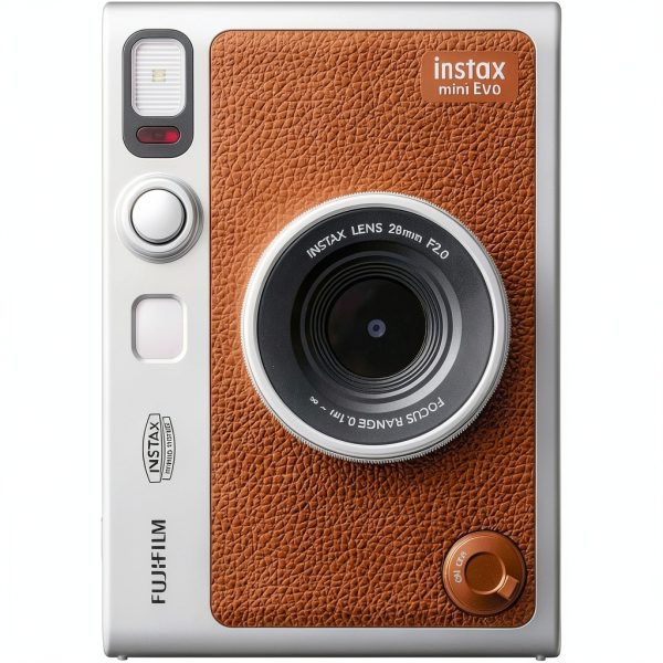 Fujifilm Instax Mini EVO Instant Camera Black Brown 20 Films-2