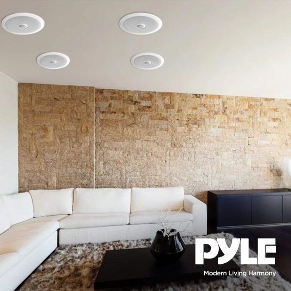 Pyle 8 Inch 2 Way In Wall Ceiling Home Speakers System Audio-3