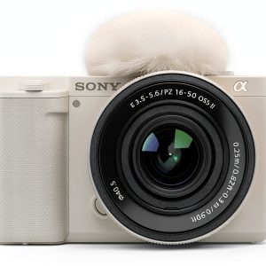 Sony Alpha ZVE10 APS C Content Creator Camera Black White-0