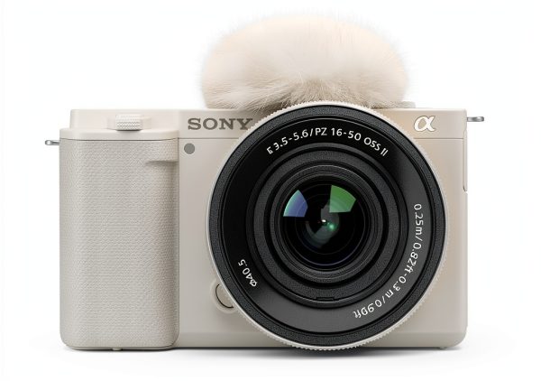 Sony Alpha ZVE10 APS C Content Creator Camera Black White-0