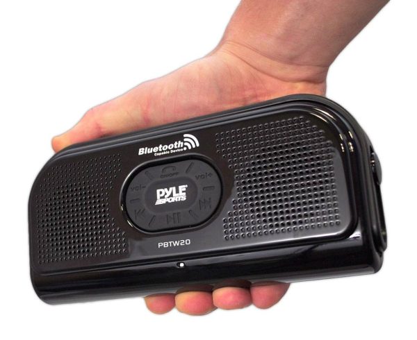 Pyle IPX7 Waterproof Bluetooth Speaker Portable Shower Music-4