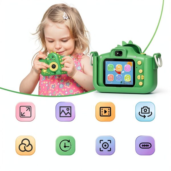 Contixo KC3 Kids Camera 1080P Video Selfie Camera for Boys-6