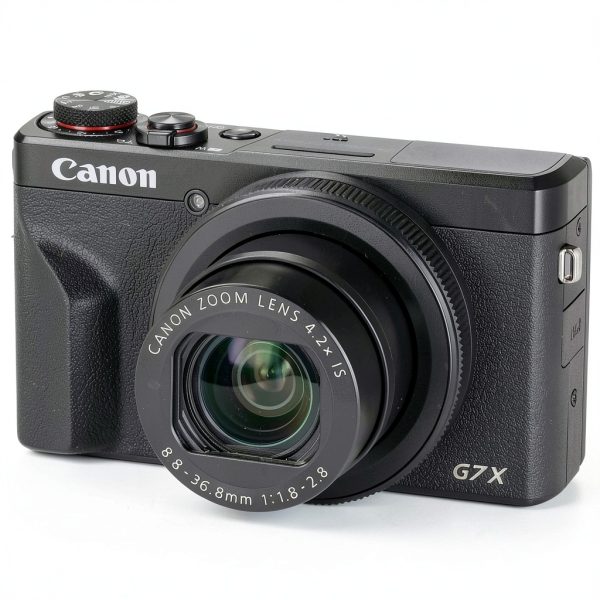 Canon PowerShot G7 X Mark III Digital Camera Black Silver-1