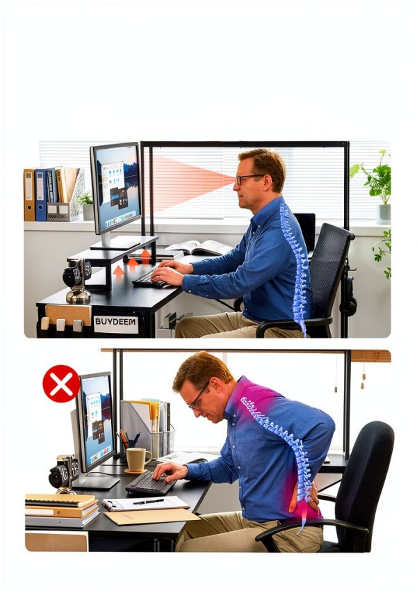 VEVOR L Shaped Desk Reversible Corner Gaming Workstation-3