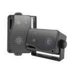 Pyle PLMR24B 3.5 Inch 200 Watt Wall Mount Speakers Black-0