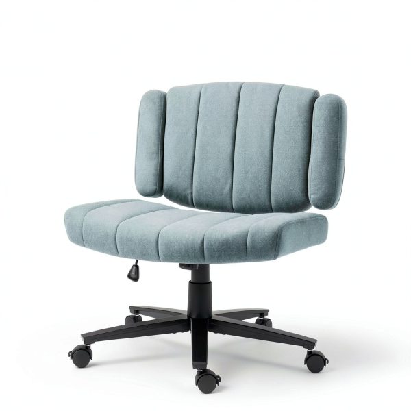 Vigosit Fabric Swivel Desk Chair Adjustable Height Home-1