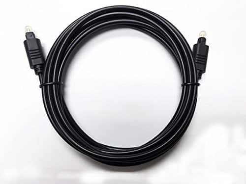 OMNIHIL Digital Optical Cable connected to Bose Solo TV Sound System