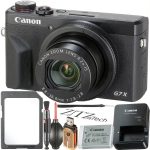 Canon PowerShot G7 X Mark III Digital Camera Black Silver-0