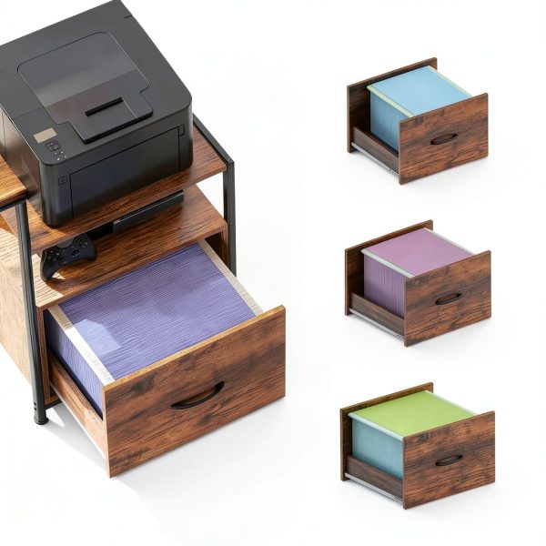 GOODSILO Office Desk Built in Power Station LED Lighting-4