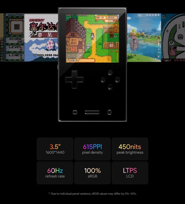 Pocket VERT Handheld Gaming Console Snapdragon 8+ Gen 1-6