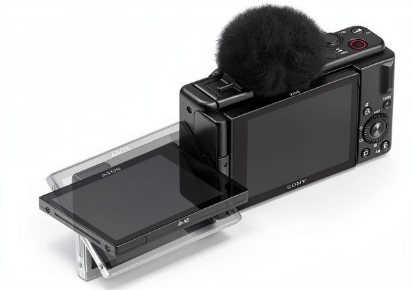 Sony ZV 1F Vlog Camera for Content Creators Black White-2