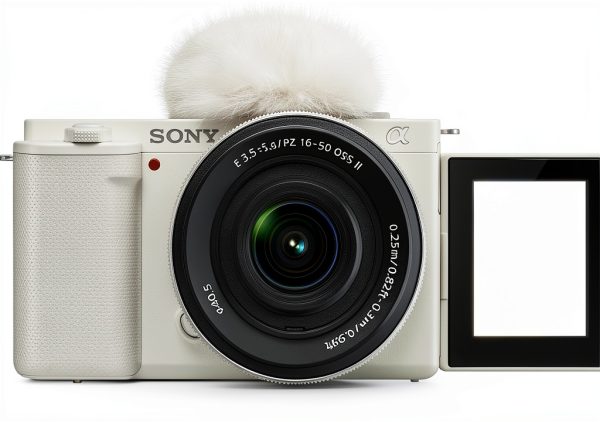 Sony Alpha ZVE10 APS C Content Creator Camera Black White-2