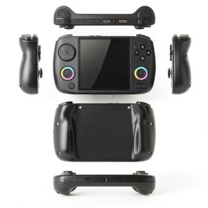 Portable Retro Game Console with RGB Lights 5000 Games-0