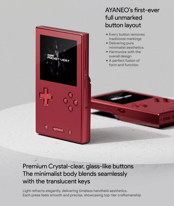 Pocket VERT Handheld Gaming Console Snapdragon 8+ Gen 1-7