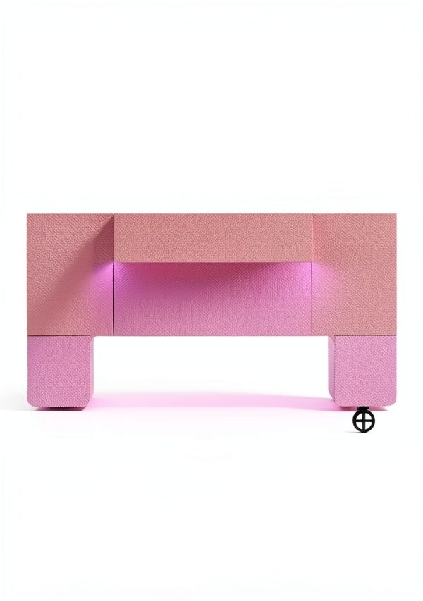 Bestier U Shaped Gaming Desk LED Lighting Monitor Stand-7
