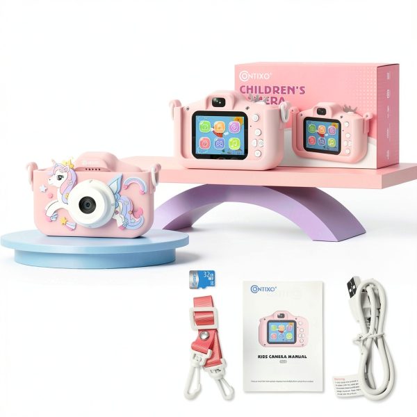 Contixo KC3 Kids Camera 1080P Video Selfie Camera Puzzle-11