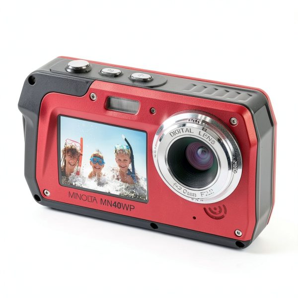 Minolta Waterproof Digital Camera 48 Megapixel 4K Video-1