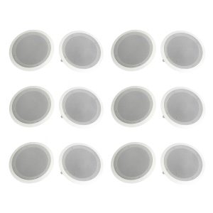 Pyle 8 Inch 500W 2 Way In Wall Ceiling Home Speakers-0