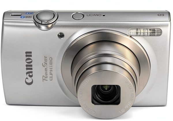 Canon PowerShot ELPH 180 Digital Camera Silver 20MP-8