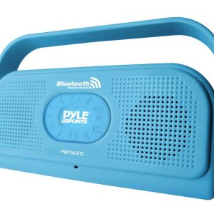 Pyle IPX7 Waterproof Bluetooth Speaker Portable Shower Music-0