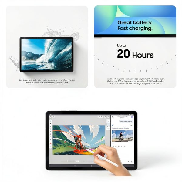 Samsung Galaxy Tab S10 FE Tablet 10.9 Inch S Pen 256GB-3