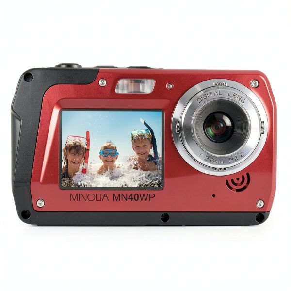 Minolta Waterproof Digital Camera 48 Megapixel 4K Video-4